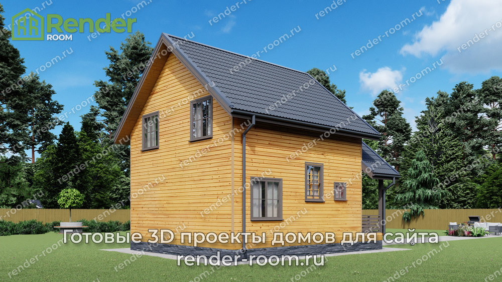 3D Проект П-398 — миниатюра 3