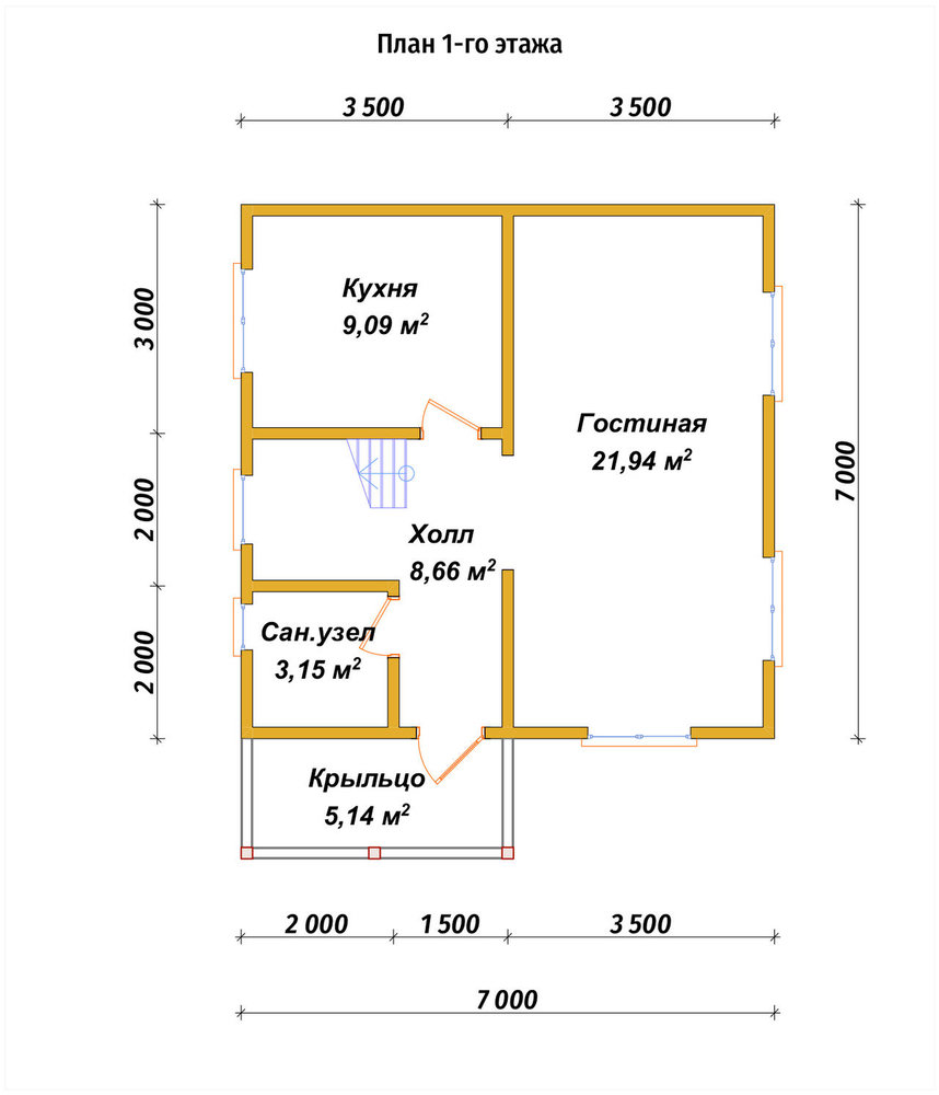 3D Проект П-398 — план 1