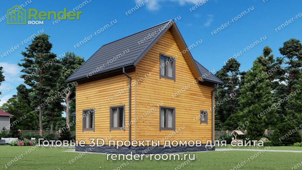 3D Проект П-4 — миниатюра 3