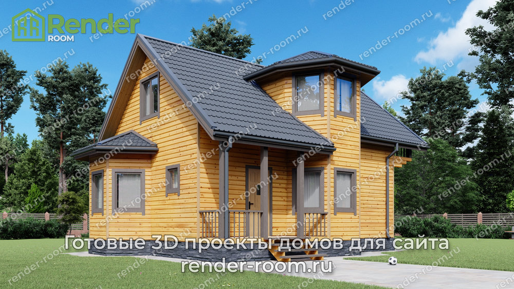 3D Проект П-40 — ракурс 1