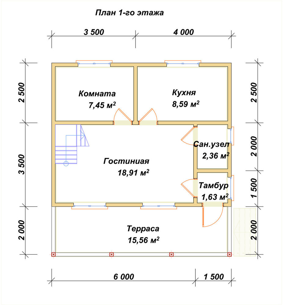 3D Проект П-423 — план 1