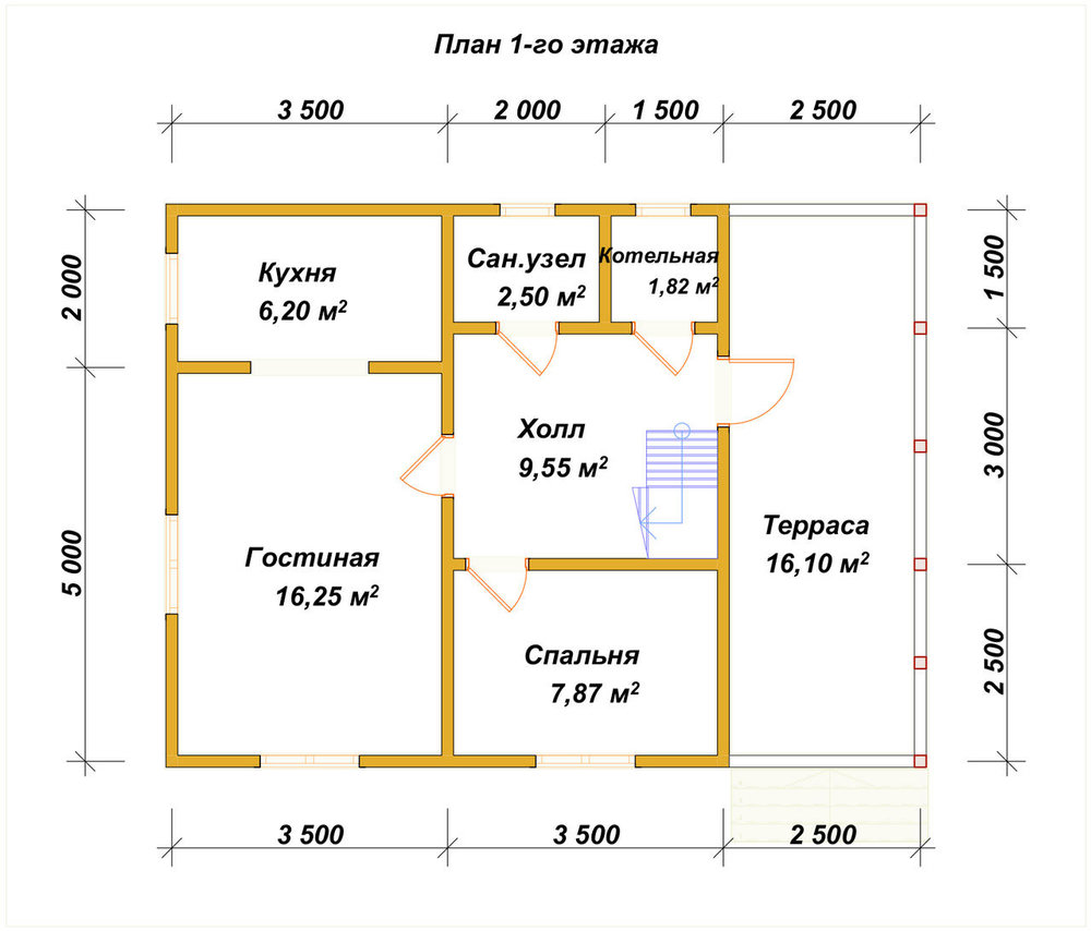 3D Проект П-442 — план 1