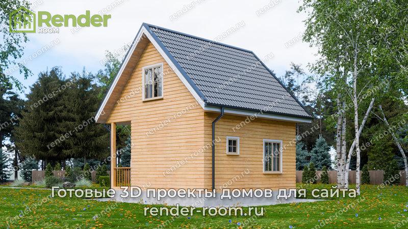 3D Проект П-454 — миниатюра 3