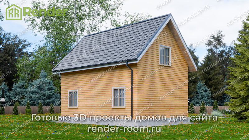 3D Проект П-455 — миниатюра 3