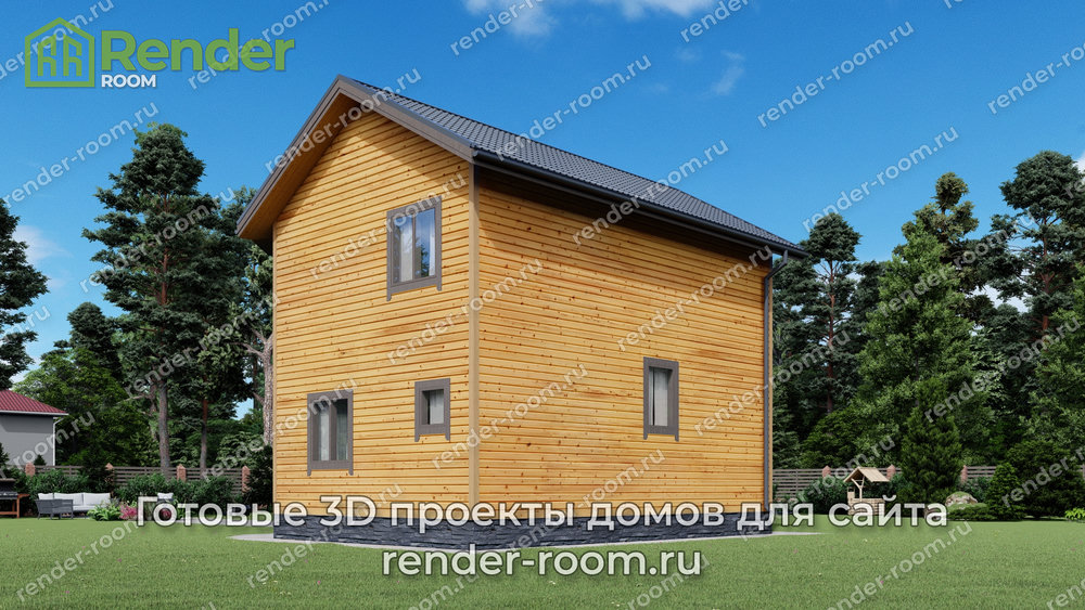 3D Проект П-458 — миниатюра 3
