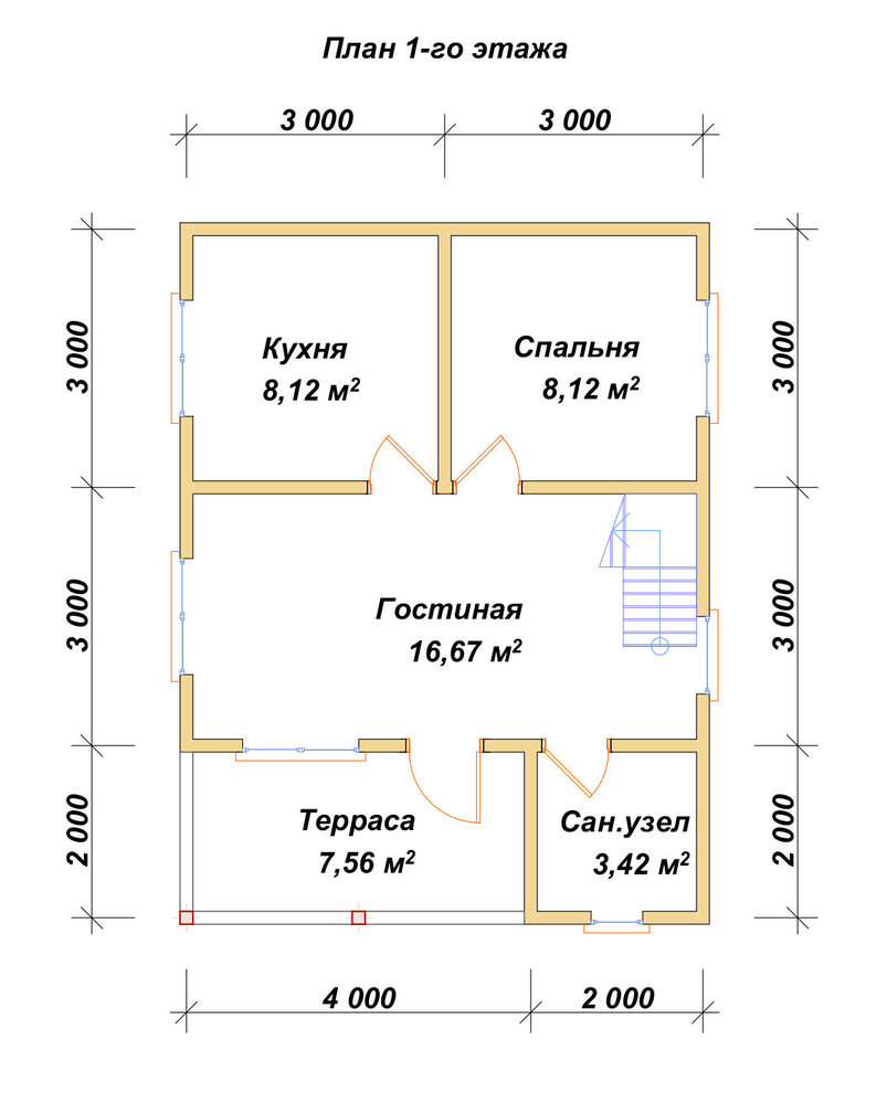 3D Проект П-468 — план 1