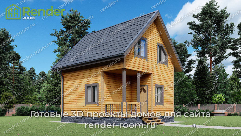 3D Проект П-47 — ракурс 1