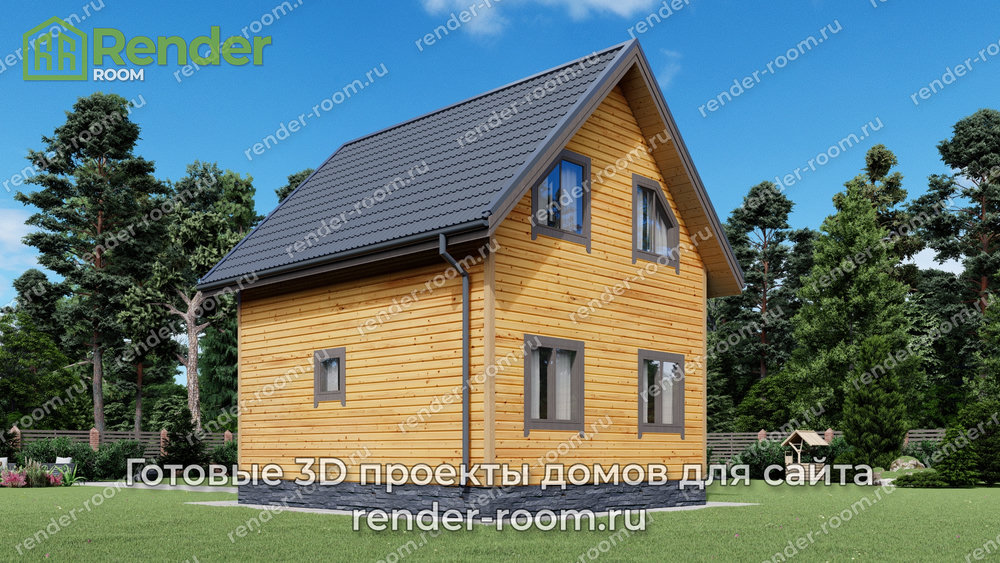 3D Проект П-47 — миниатюра 3
