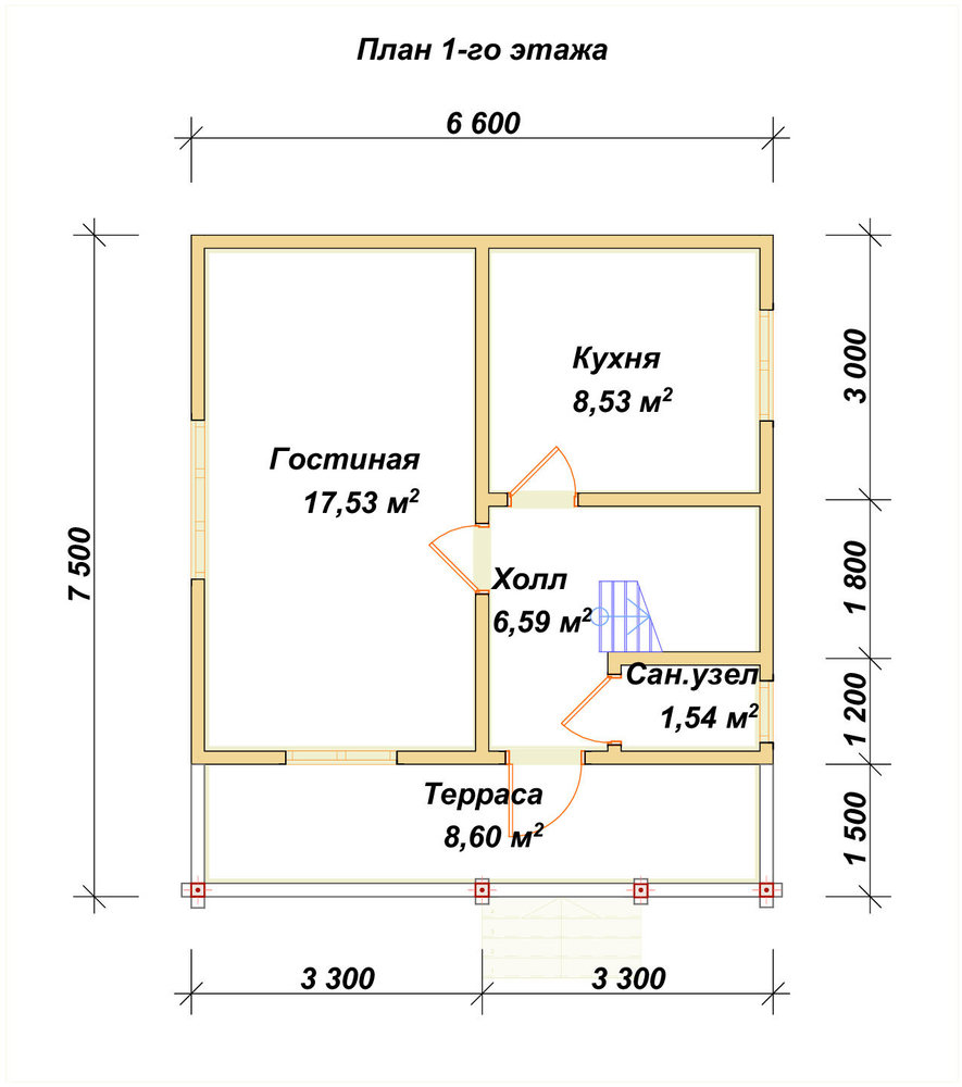 3D Проект П-48 — план 1