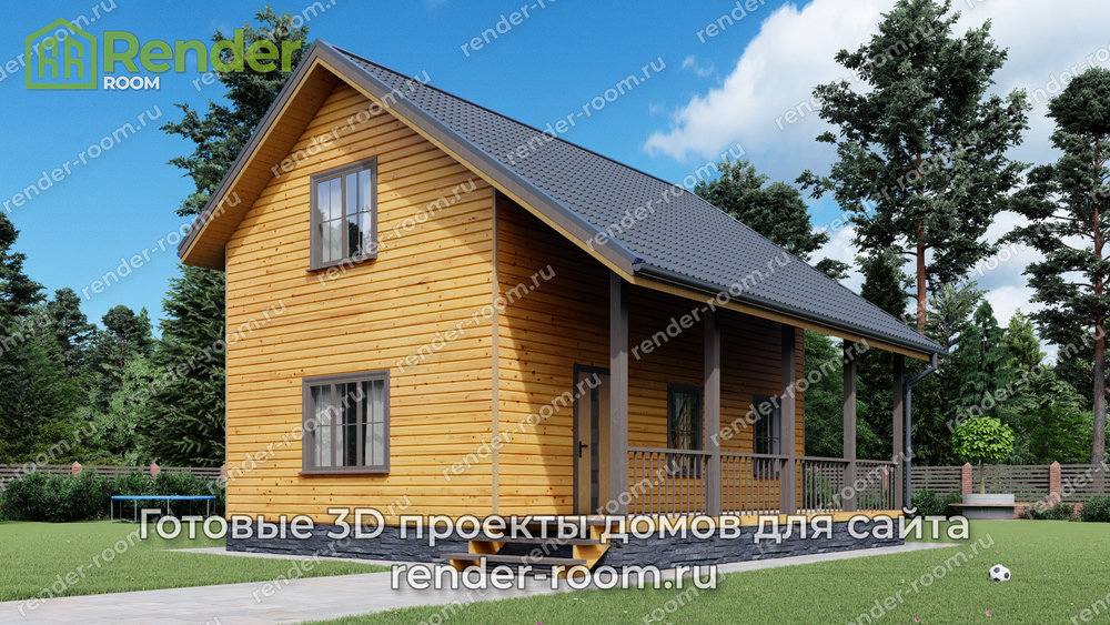 3D Проект П-49 — ракурс 1