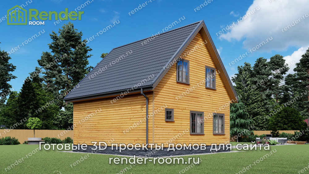 3D Проект П-493 — миниатюра 3