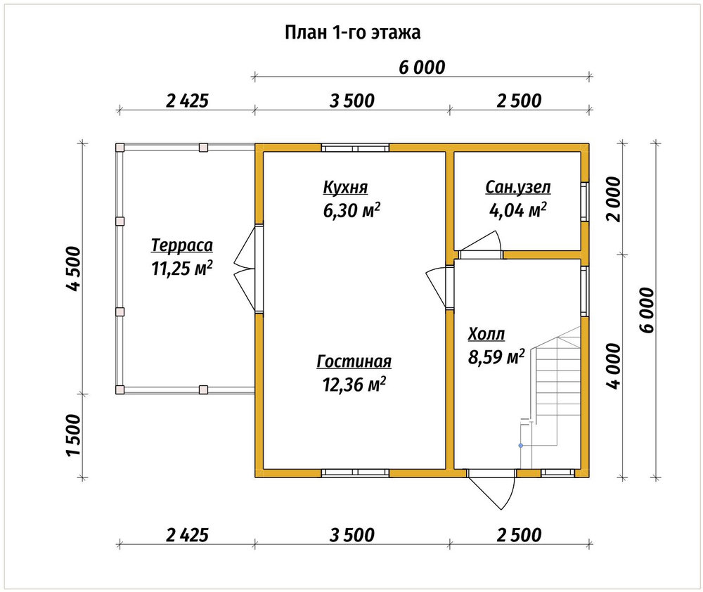 3D Проект П-501 — план 1