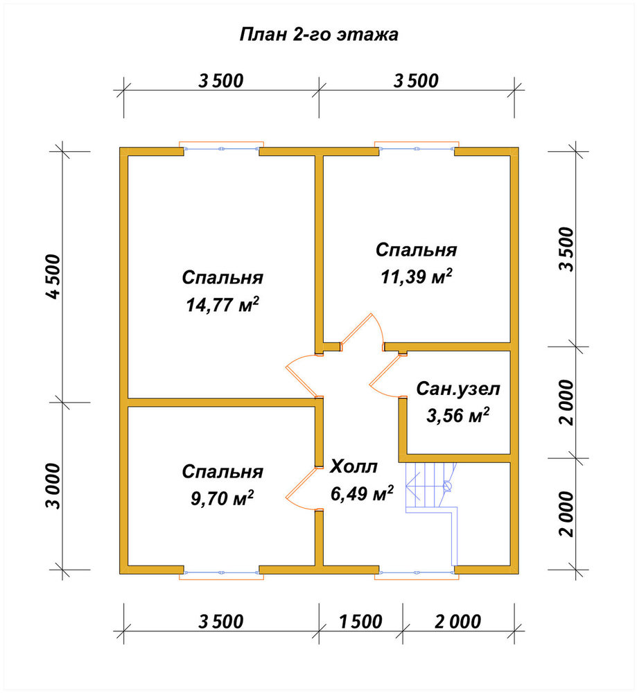 3D Проект П-520 — план 2