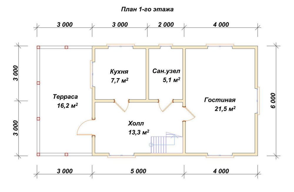 3D Проект П-551 — план 1