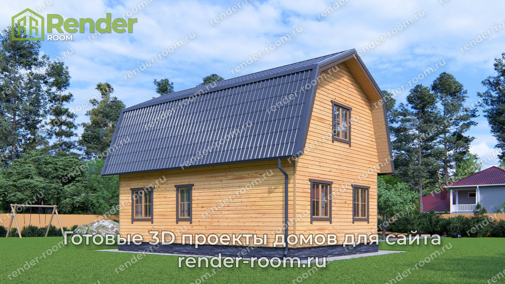 3D Проект П-555 — миниатюра 3