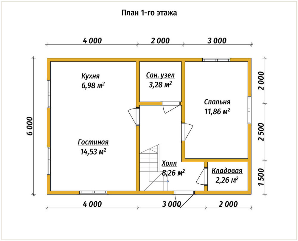 3D Проект П-555 — план 1