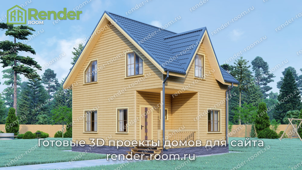 3D Проект П-57 — ракурс 1