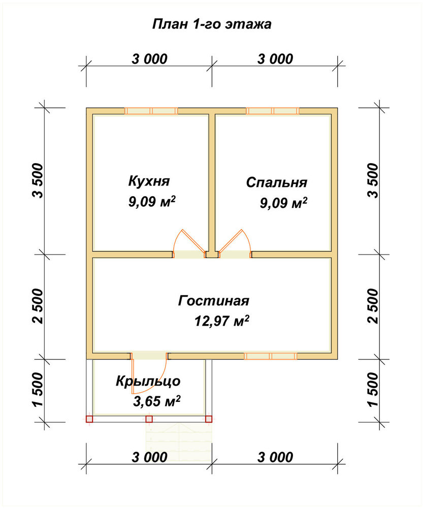 3D Проект П-571 — план 1