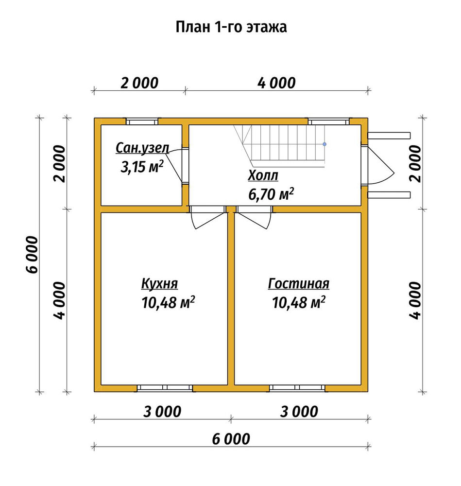 3D Проект П-572 — план 1