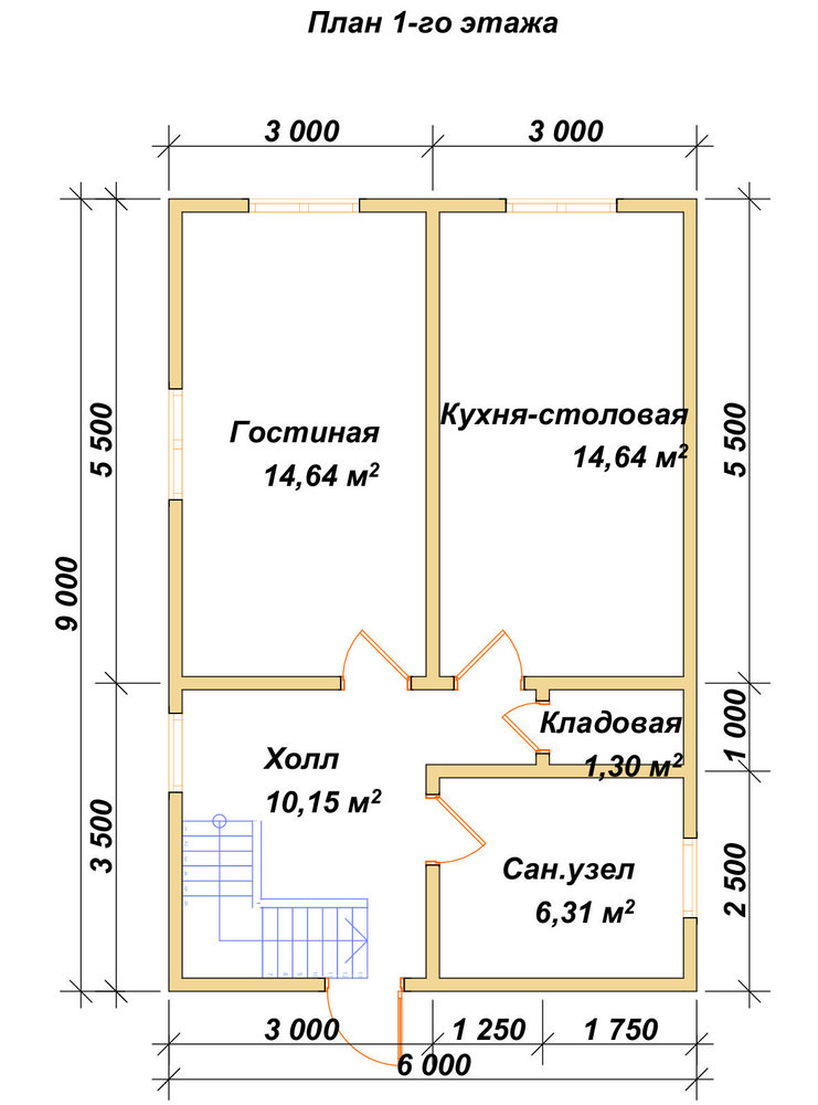 3D Проект П-580 — план 1