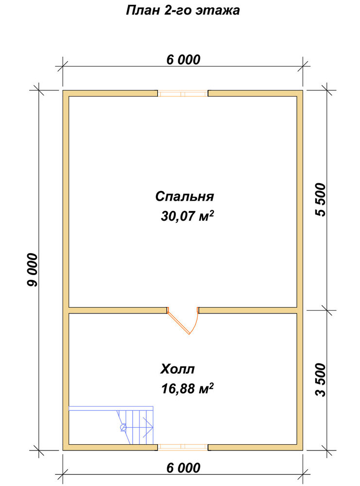 3D Проект П-580 — план 2