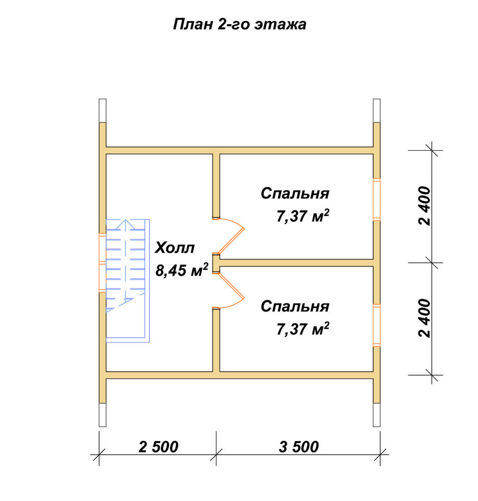 3D Проект П-59 — план 2