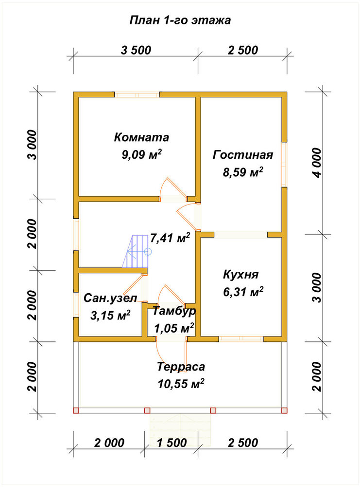 3D Проект П-594 — план 1