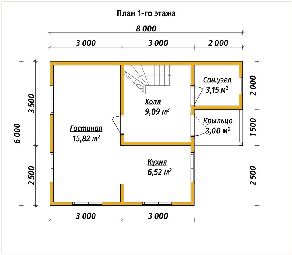 3D Проект П-595 — план 1
