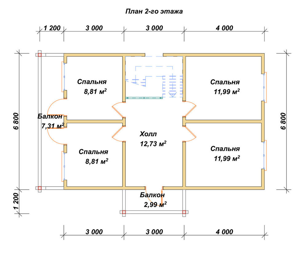 3D Проект П-60 — план 2