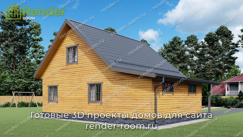 3D Проект П-608 — миниатюра 3