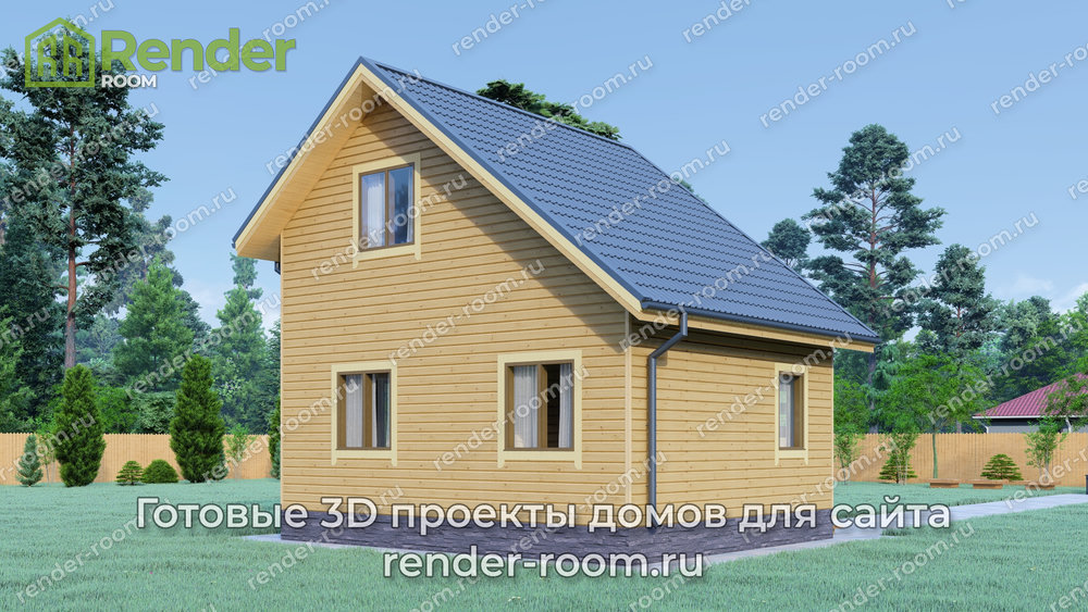 3D Проект П-61 — миниатюра 3