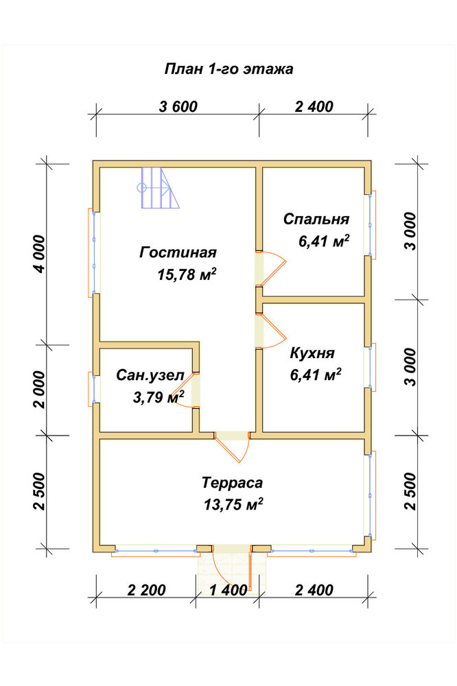 3D Проект П-610 — план 1