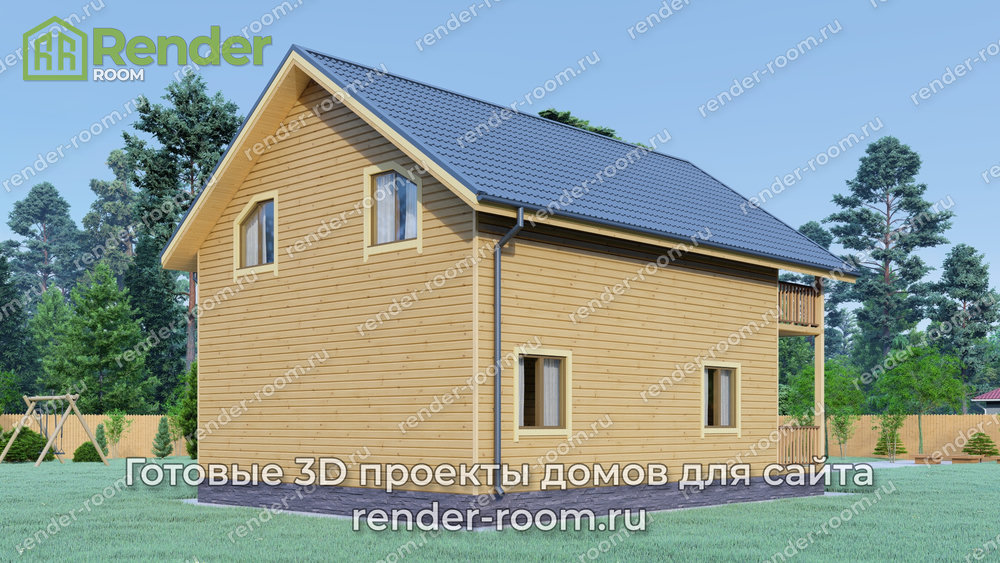 3D Проект П-616 — миниатюра 3