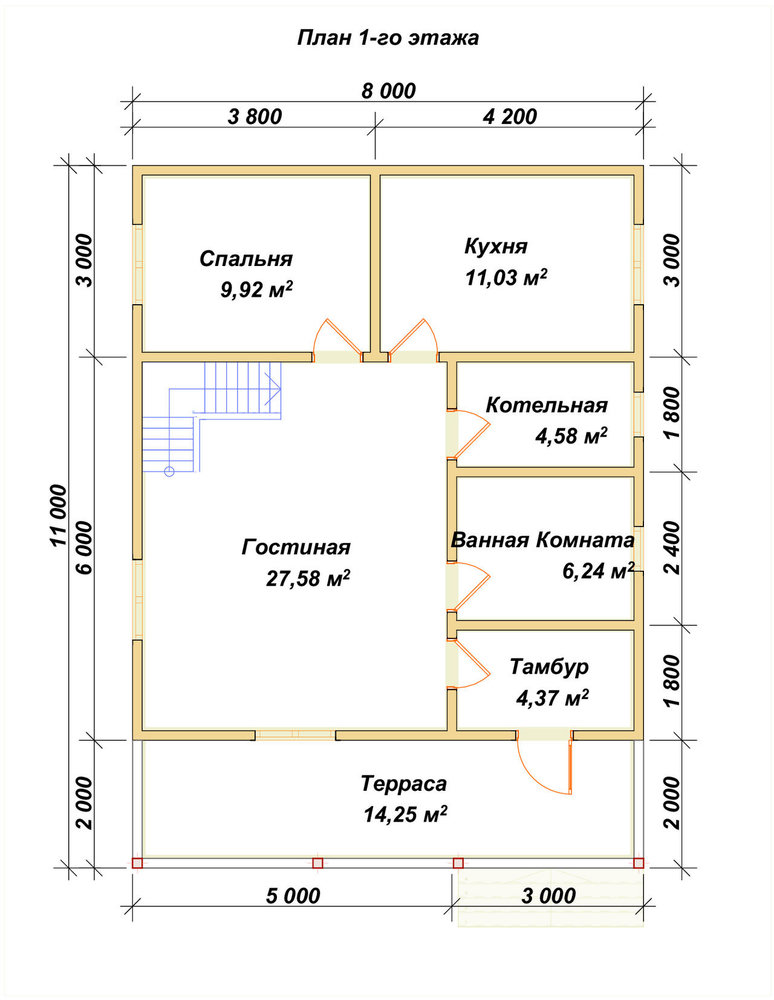3D Проект П-616 — план 1
