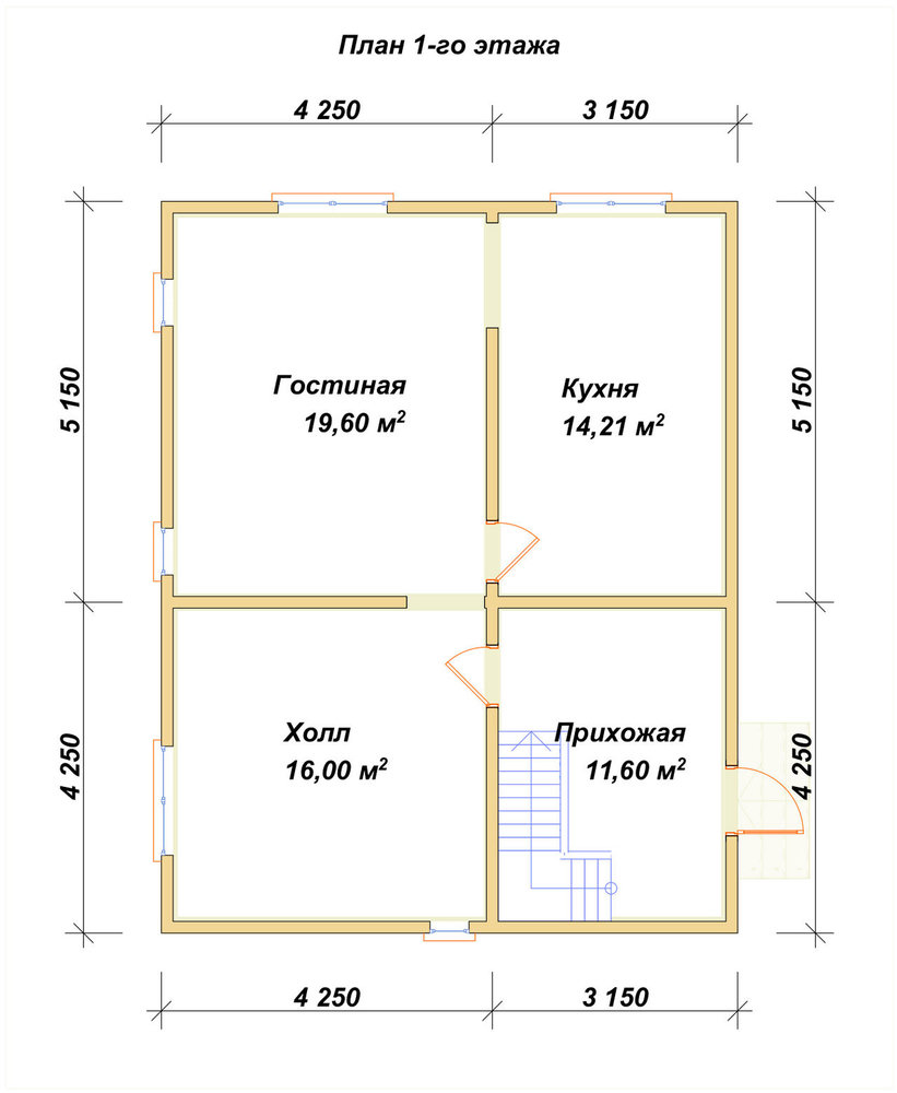 3D Проект П-625 — план 1