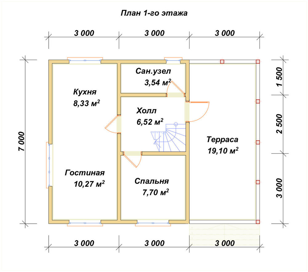 3D Проект П-631 — план 1