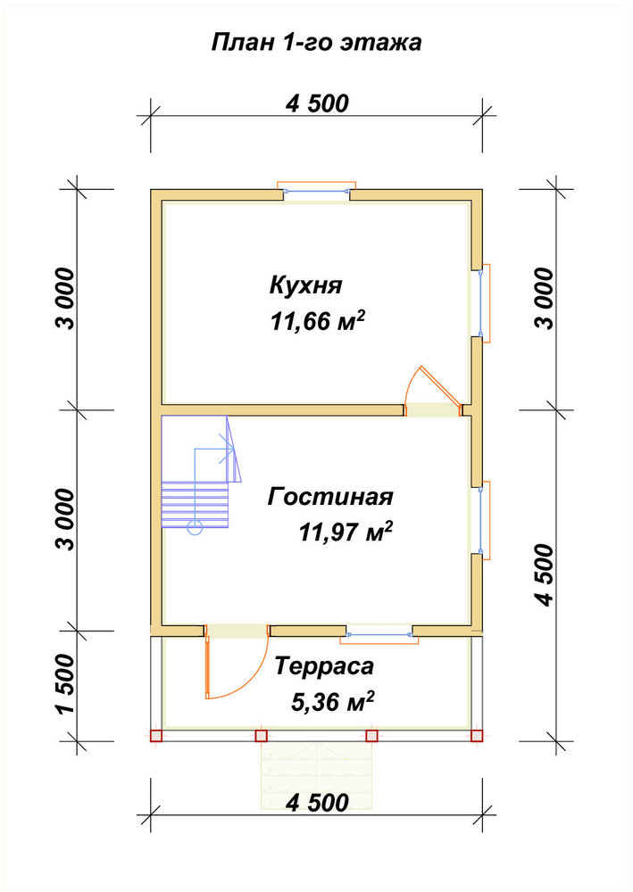 3D Проект П-638 — план 1
