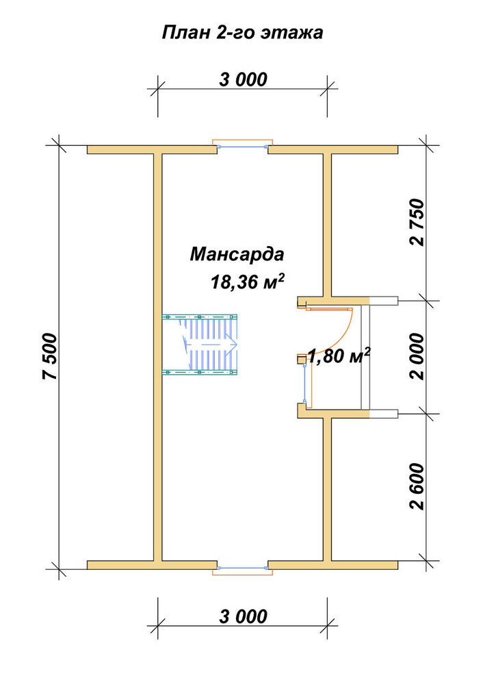 3D Проект П-638 — план 2
