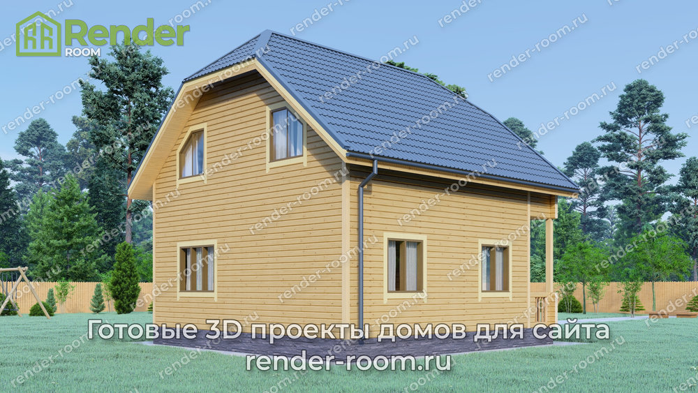 3D Проект П-64 — миниатюра 3