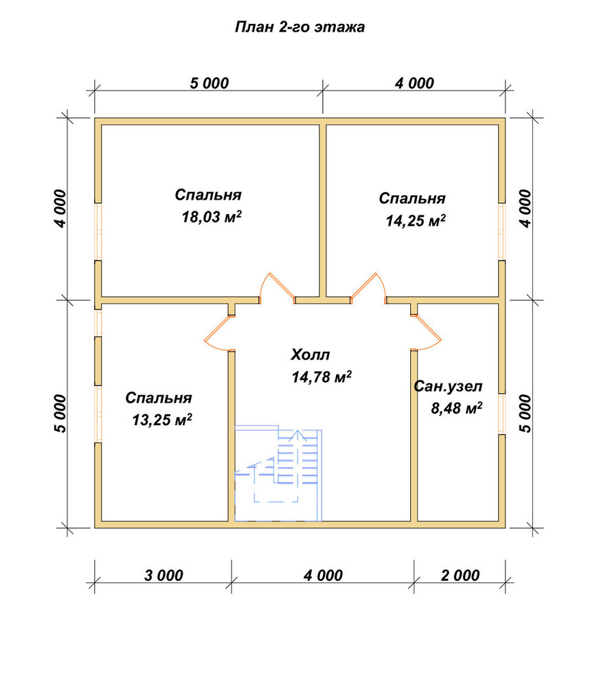 3D Проект П-650 — план 2