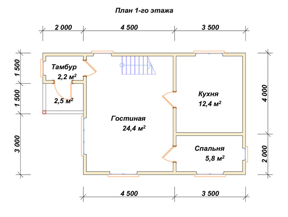 3D Проект П-654 — план 1