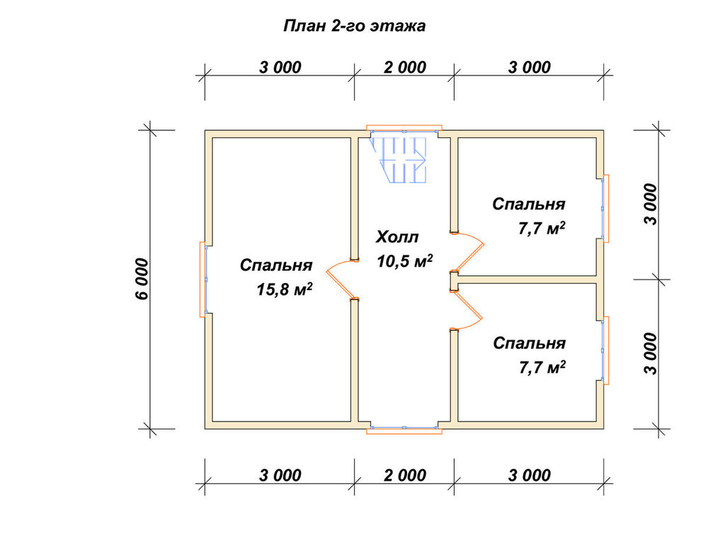 3D Проект П-654 — план 2