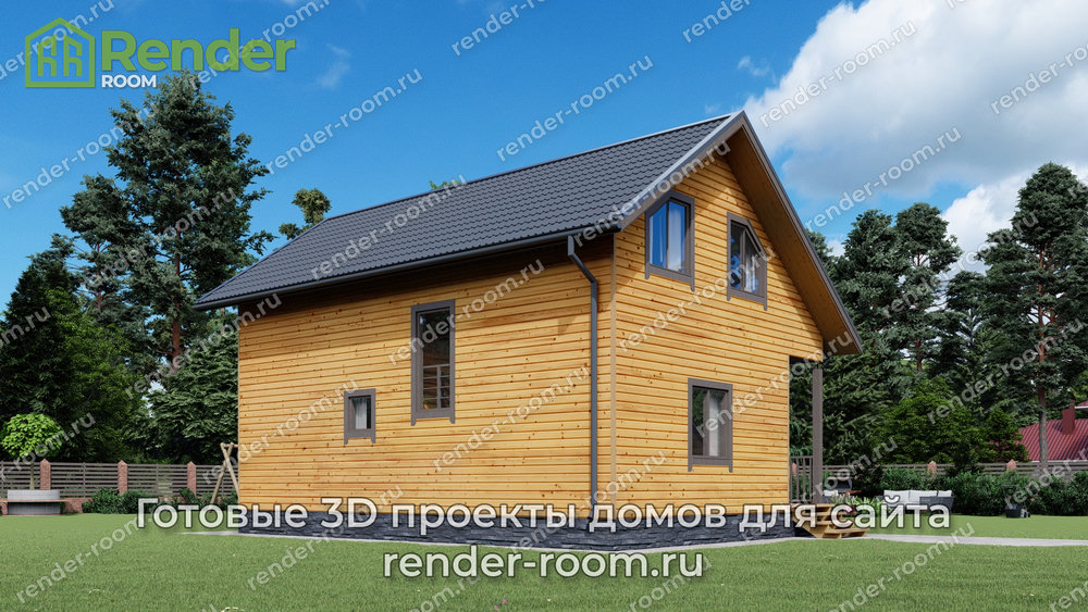 3D Проект П-7 — миниатюра 3