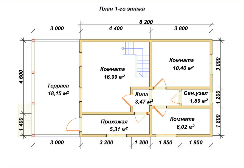 3D Проект П-710 — план 1