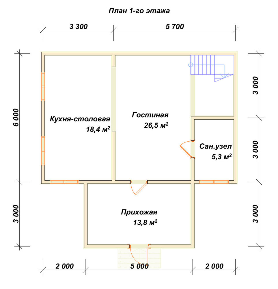 3D Проект П-713 — план 1