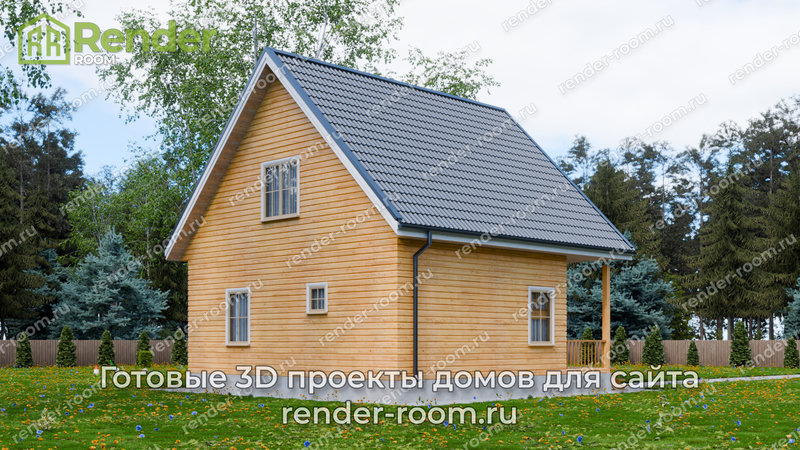 3D Проект П-738 — миниатюра 3