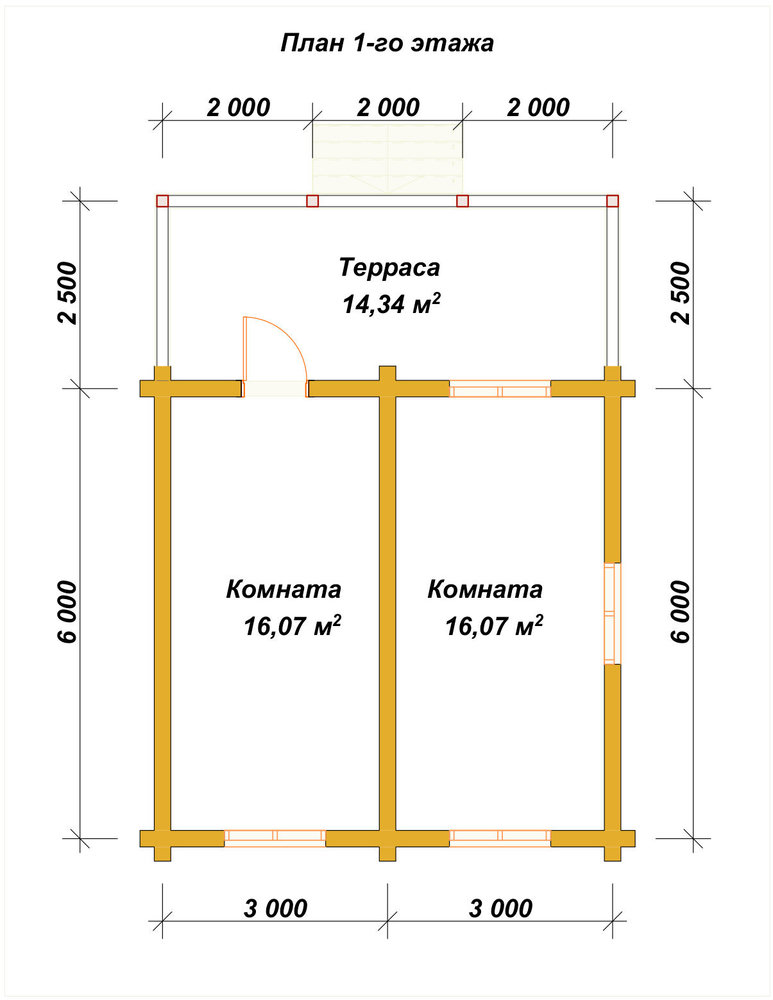 3D Проект П-739 — план 1