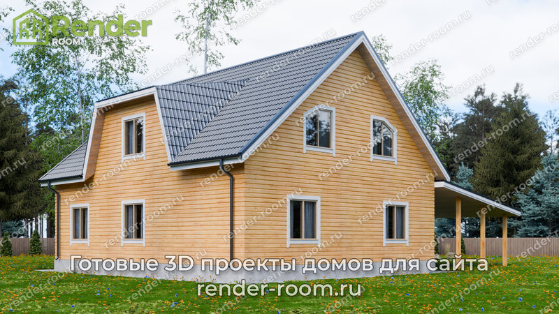 3D Проект П-744 — миниатюра 3