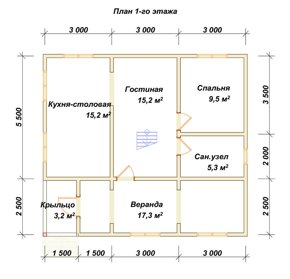3D Проект П-799 — план 1