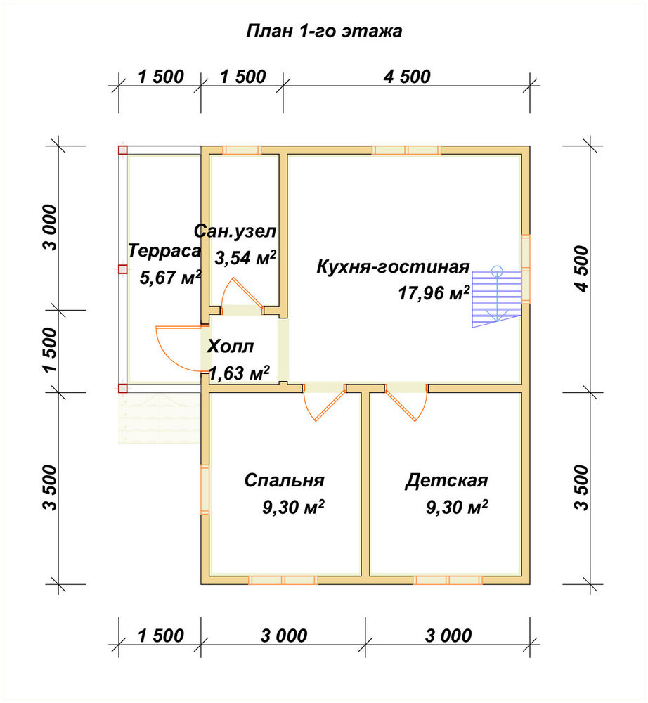 3D Проект П-81 — план 1